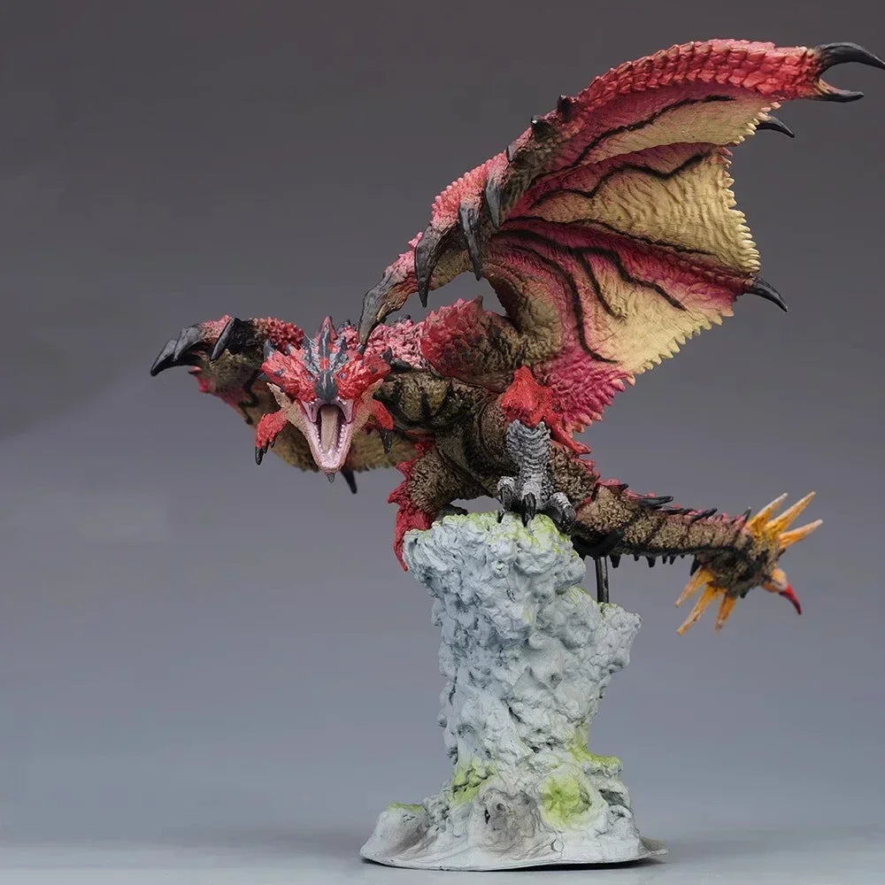 CFBCM Monster Hunter Steel Dragon Kushala Daora Anime Figure Capcom Builder Creator's Model Gore Magala Action Figure Doll Toys