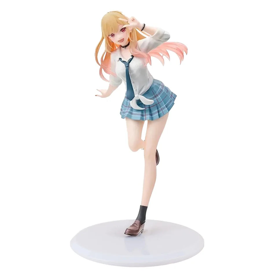 My Dress Up Darling Kitagawa Marin Anime Figure PVC Collection School Uniform Liz Devil Style Desktop Ornaments Model Toys Gifts