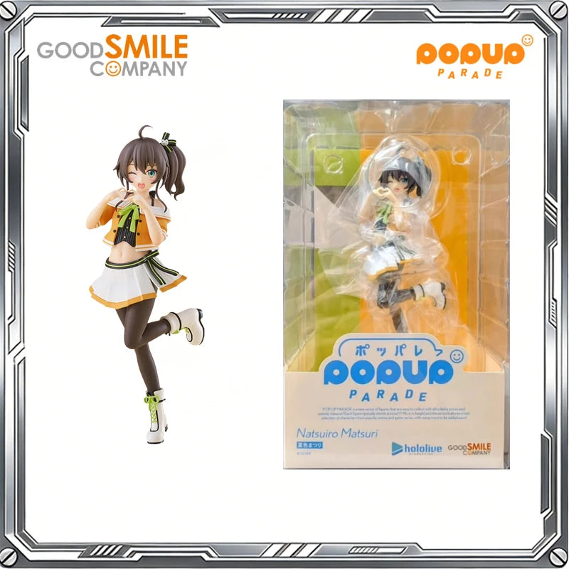 Good Smile Original POP UP PARADE hololive Anime Akai Haato Ookami Mio Aqua Sakamata Chloe Houshou Marine Action Figures Gift