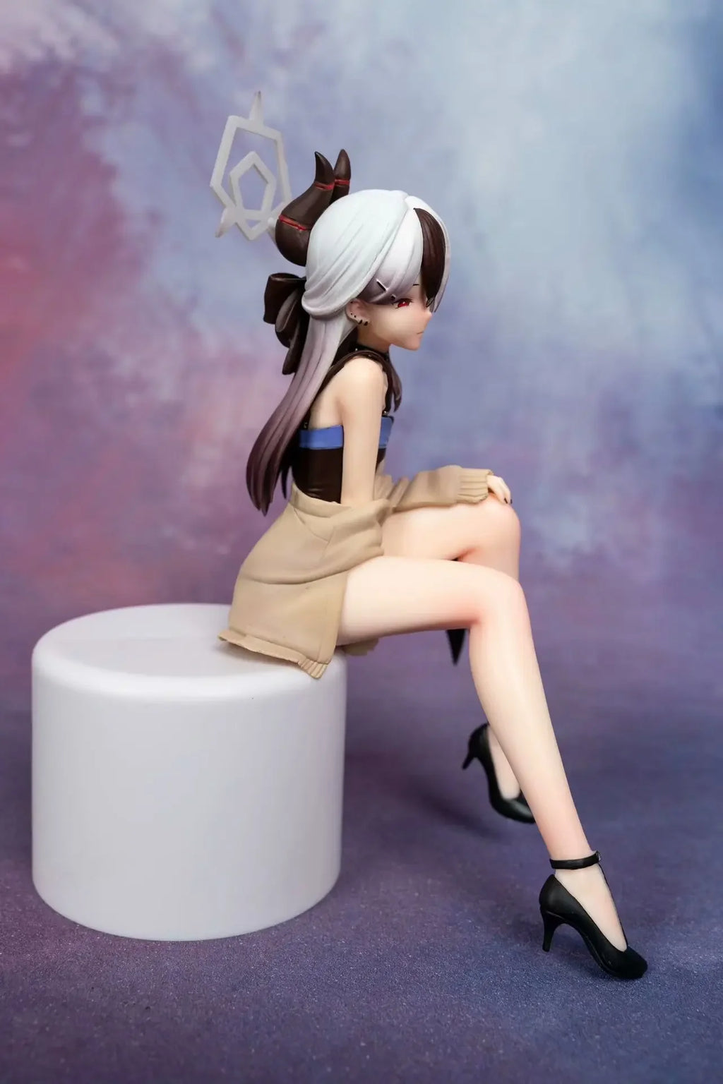 16cm Blue Archive Anime Figure Onikata Kayoko Figure Dress Ver. Girl Figurine Pvc GK Statue Model Doll Collection Desk Toys Gift