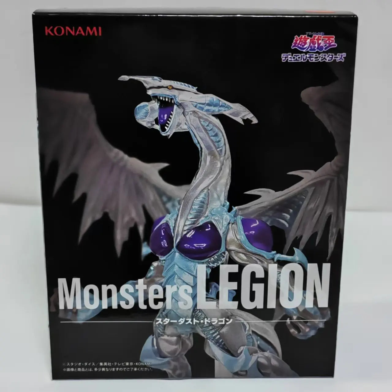 Original KONAMI Yu-Gi-Oh! Red-Eyes Black Dragon Blue-Eyed White Dragon Equal-Arts  Anime Action Figures Model Figurine Toys