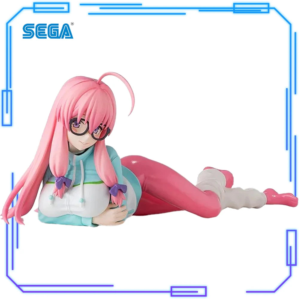 In Stock SEGA Original Genuine Neet Kunoichi To Nazeka Dousei Hajimemashita Ideura Shizuri Premium Chokonose Figure Model Toys