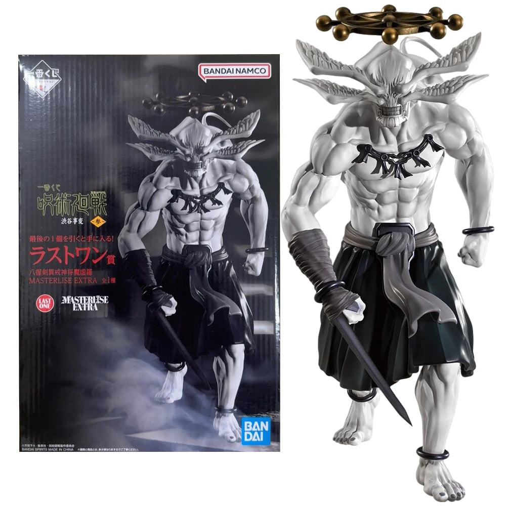Anime Jujutsu Kaisen Makora Figure Shibuya Incident 3 Prize: The Eight-wielding Sword Strange Ring God General Makora Model