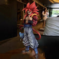 30cm Dragon Ball Anime Figure Np Super Saiyan Ss4 Gogeta Desktop Computer Ornaments Trendy Christmas Xmas Gifts