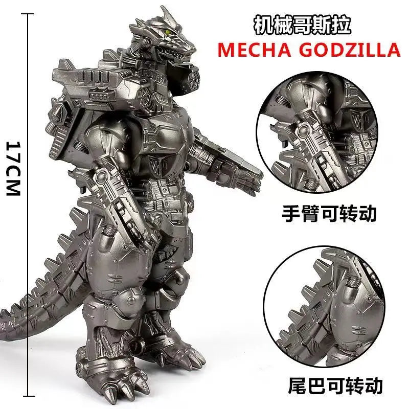 Anime Godzilla VS King Kong Action Figure King Ghidorah Three headed Golden Dragon PVC model collectibles toy kid Holiday gifts