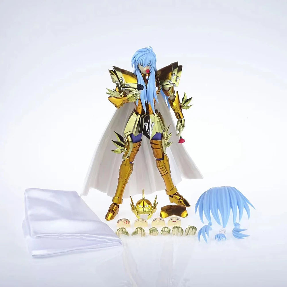 In Stock Saint Seiya Myth Cloth EX LC Pisces Albafica Anime 2.0 The Lost Canvas Knights of the Zodiac Action Figure Toy ST Model