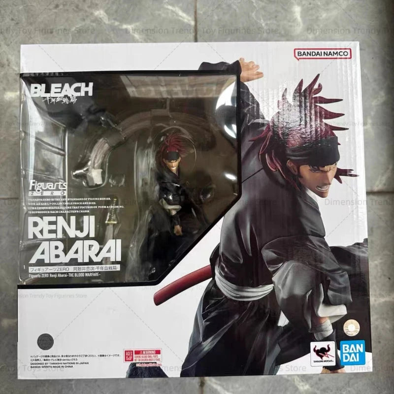 Bandai Original In Stock Thousand Years of Blood War Figuarts ZERO Anime Bleach Abarai Renji Action Figures Model Toy Gifts DT