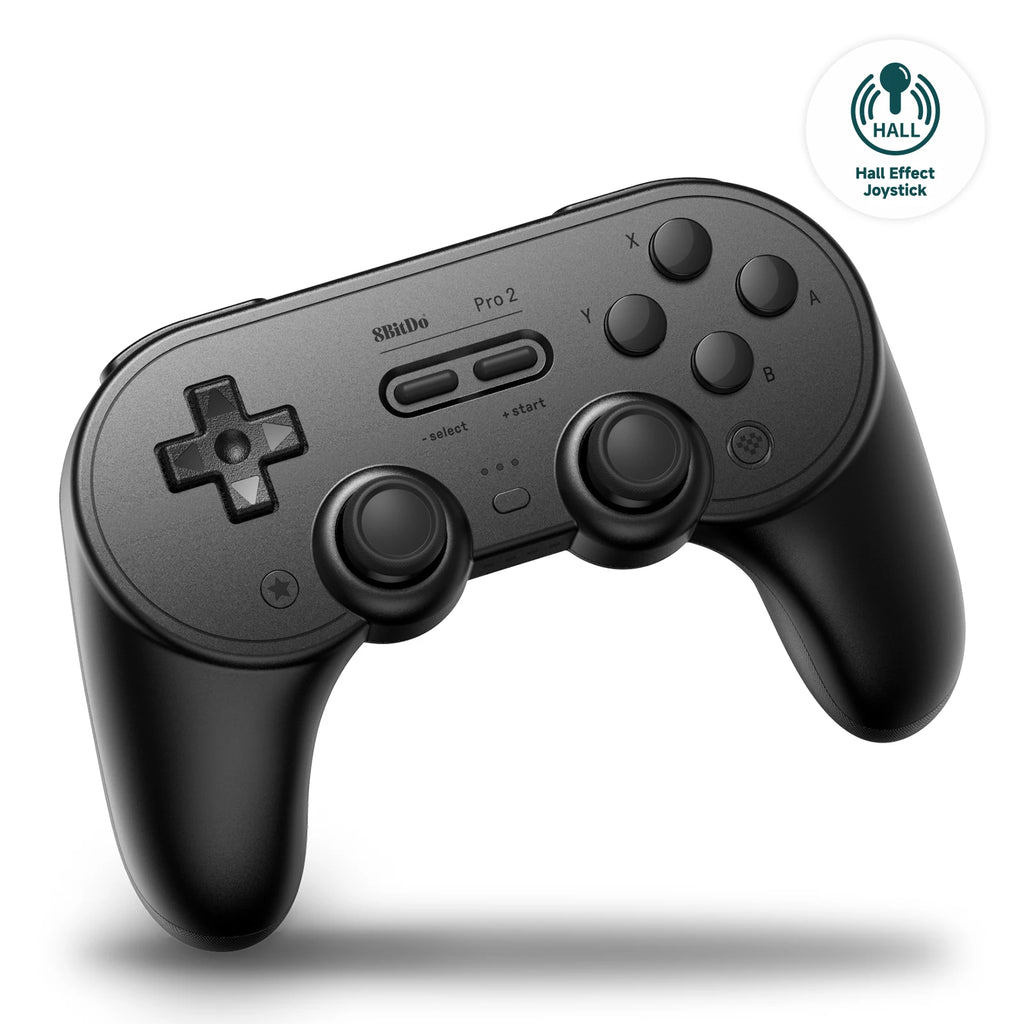 8Bitdo Pro 2 Bluetooth Gamepad Control with Hall for Switch PC macOS Android Steam Raspberry Pi Nintendo Switch Game Controller