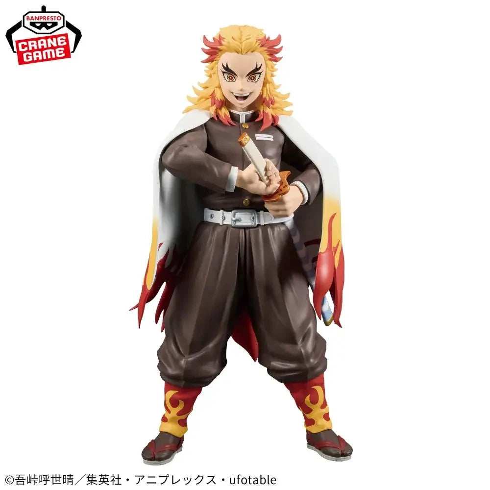 Bandai In Stock Original Banpresto Grandista Demon Slayer Rengoku Kyojuro Figure Anime Model Genuine Boxed Toys Gifts