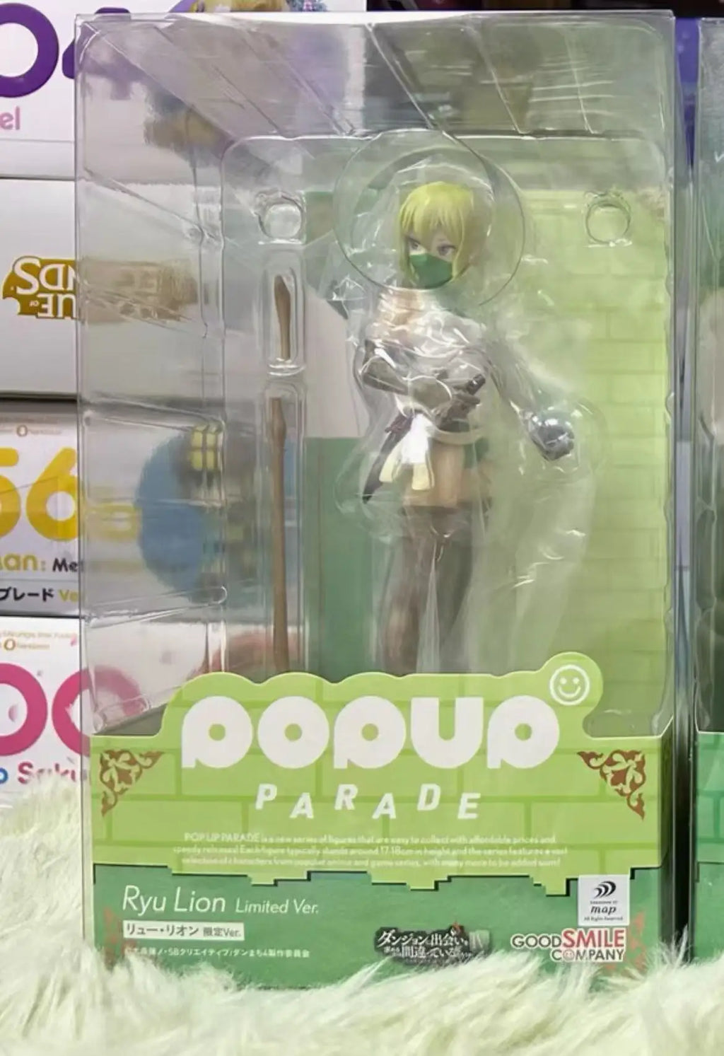 100% Original in Stock Good Smile Company Pop Up Parade Dungeon Ni Deai O Motomeru No Wa Machigatteiru Darou Ka IV Ryuu Lion