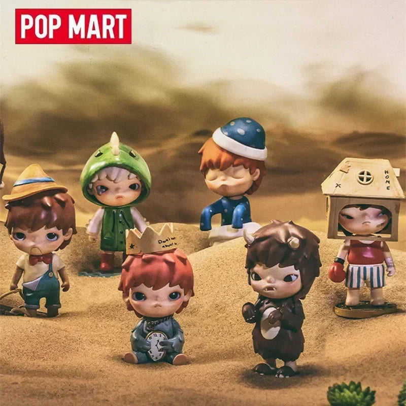 POP MART Hirono Die Andere Serie Blind Box Ratet mal, Tasche Original Spielzeug Puppe Niedliche Anime Figur Ornamente Geschenk