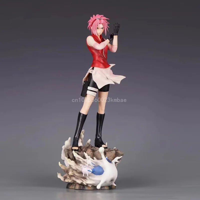 NEW Naruto Haruno Sakura Figures  PVC Action Figures 35cm Model Collection Statue Decoration Girl GK Exquisite Birthday Toy Gift