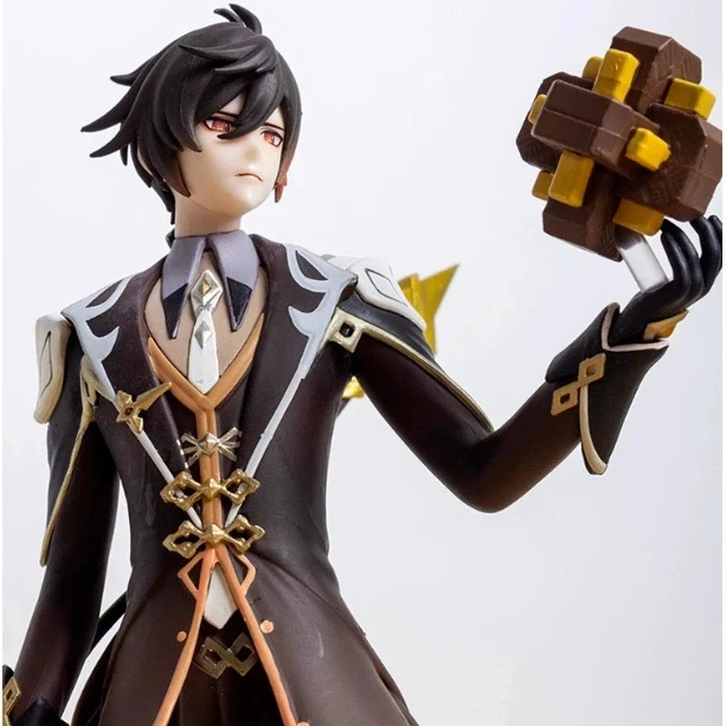 Genshin Impact Zhong Li Anime Pvc Action Figure High-Quality Collectible Doll Home Decoration Ideal Gift For Genshin Impact Fans