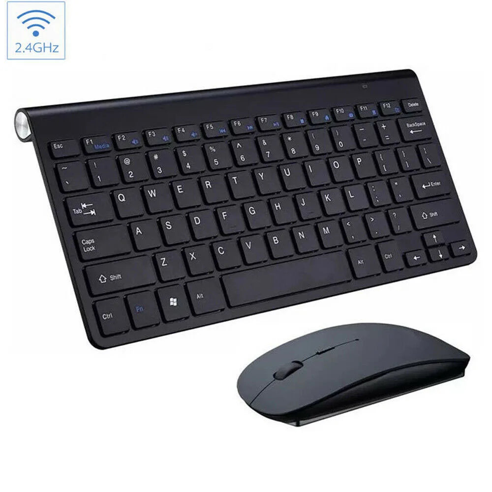 RYRA New Mini Wireless Keyboard And Mouse Set Waterproof 2.4G For IPad Samsung Android Tablet Ultra Thin Keyboard Mouse