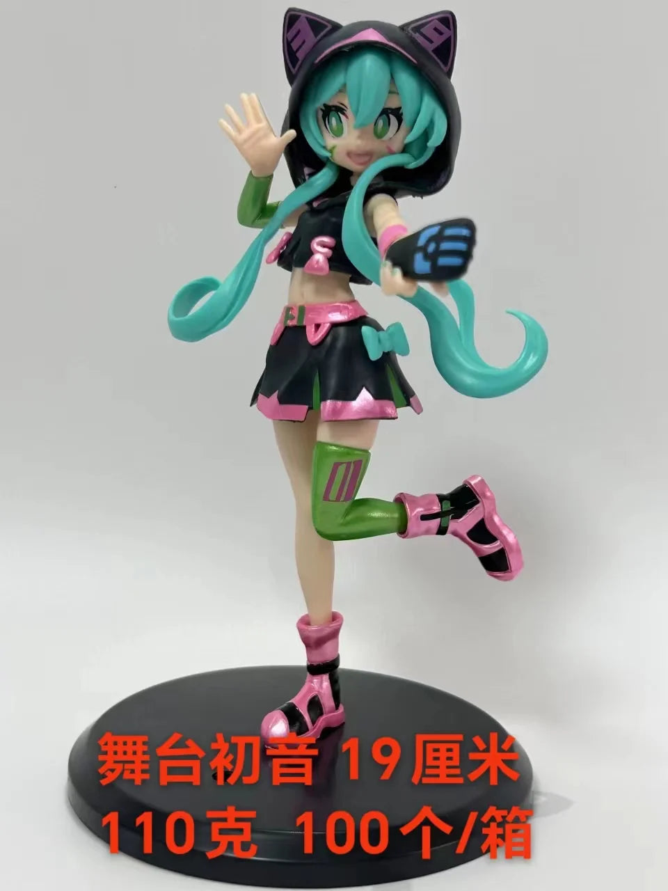 BANDAI 18CM Anime Hatsune Miku Figure Piapro Characters Live Stage Ver Model Toy Gift Action Figure Doll Ornaments PVC