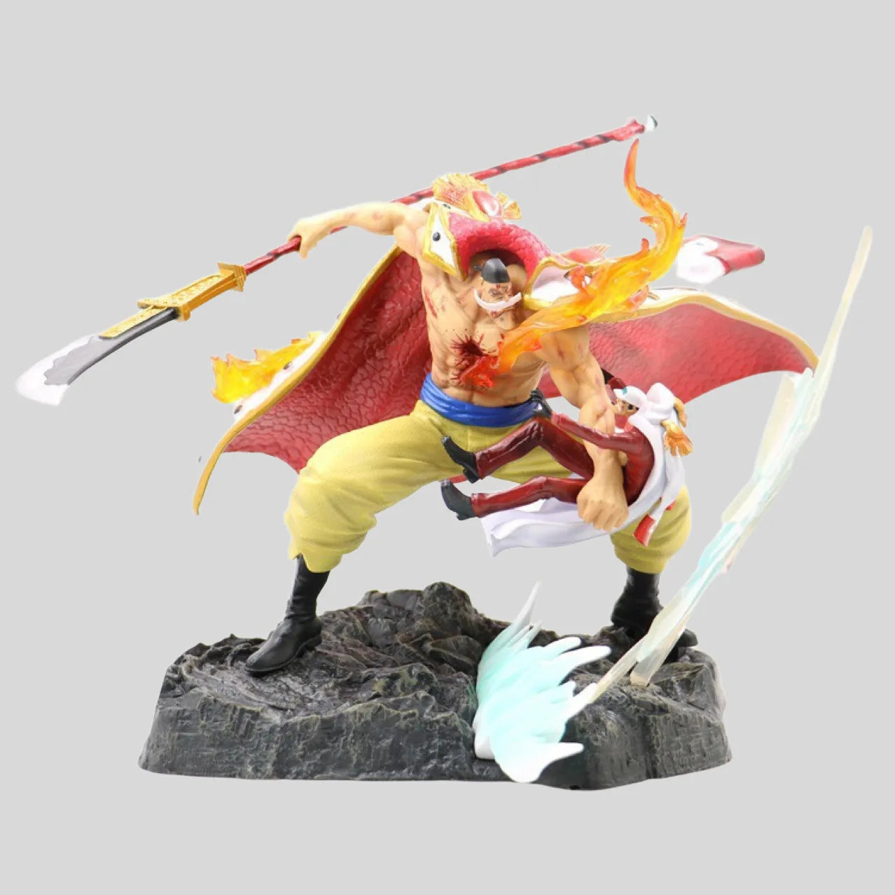 29cm Edward Newgate Battle Sakazuki Figure ONE PIECE Anime Figures Game Peripherals Desktop Decoration Best Gifts for Children