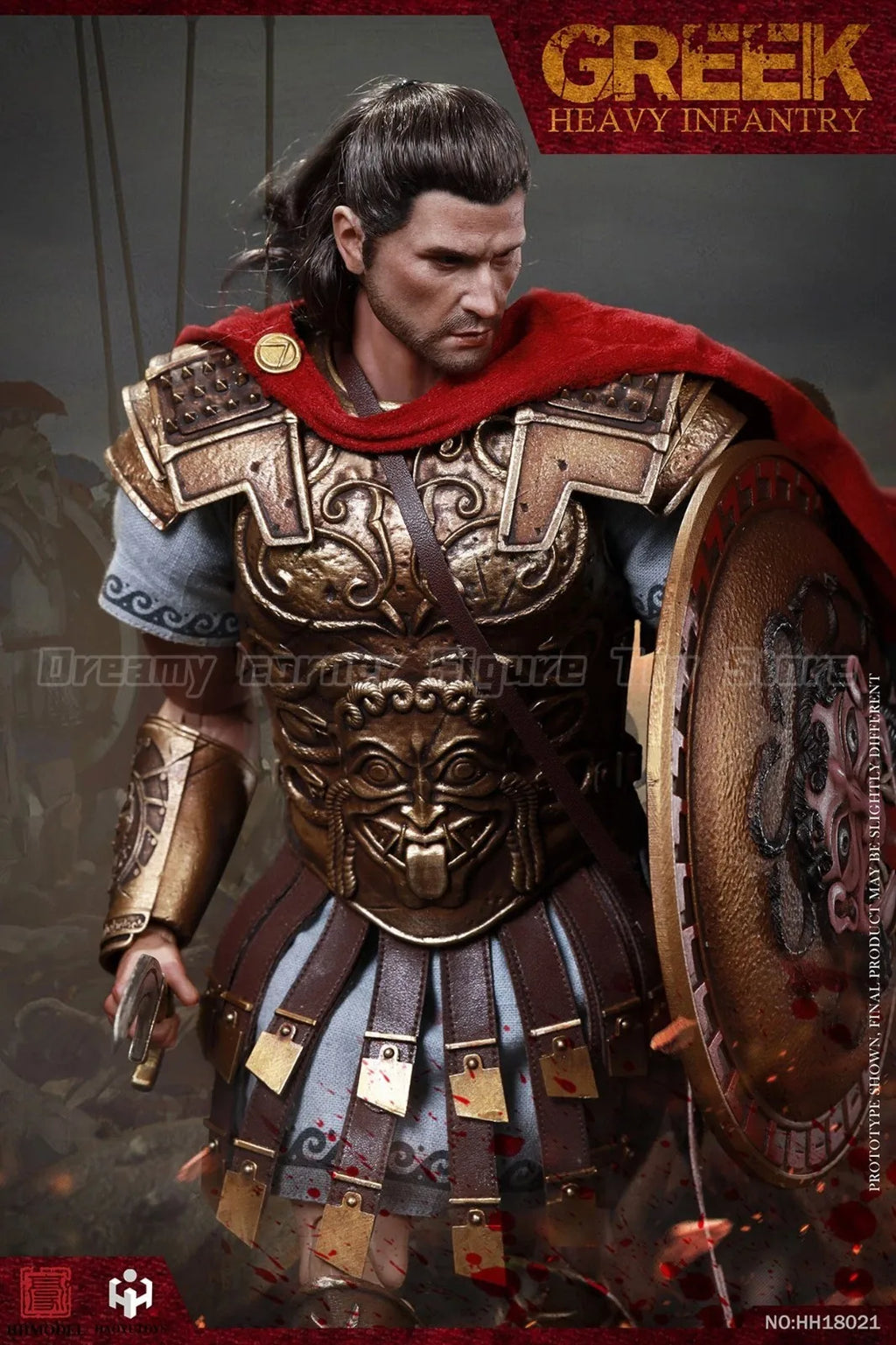 【In Stock】HHMODEL HAOYUTOYS HH18021 Imperial Legion Greek Heavy Infantry 1/6 Action Figure Toy Model Collection Ornament