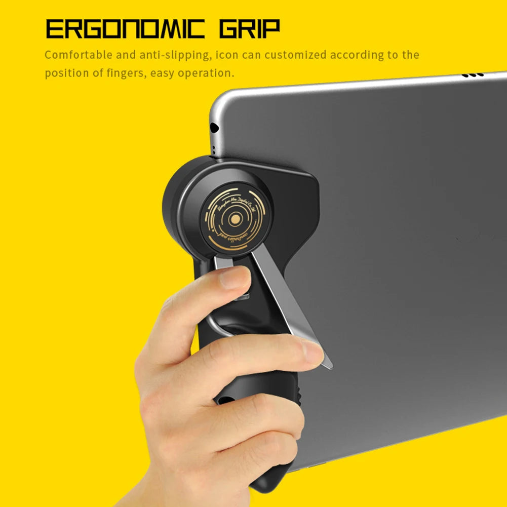 6 Fingers Tablet Gaming Gamepad Button Triggers Joystick For PUBG Mobile Game Controller For Ipad Tablet Shooting Gaming Handle