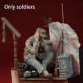 1/16 World War II soldiers, Resin Model figure soldier, Military themes, Unassembled and unpainted kit