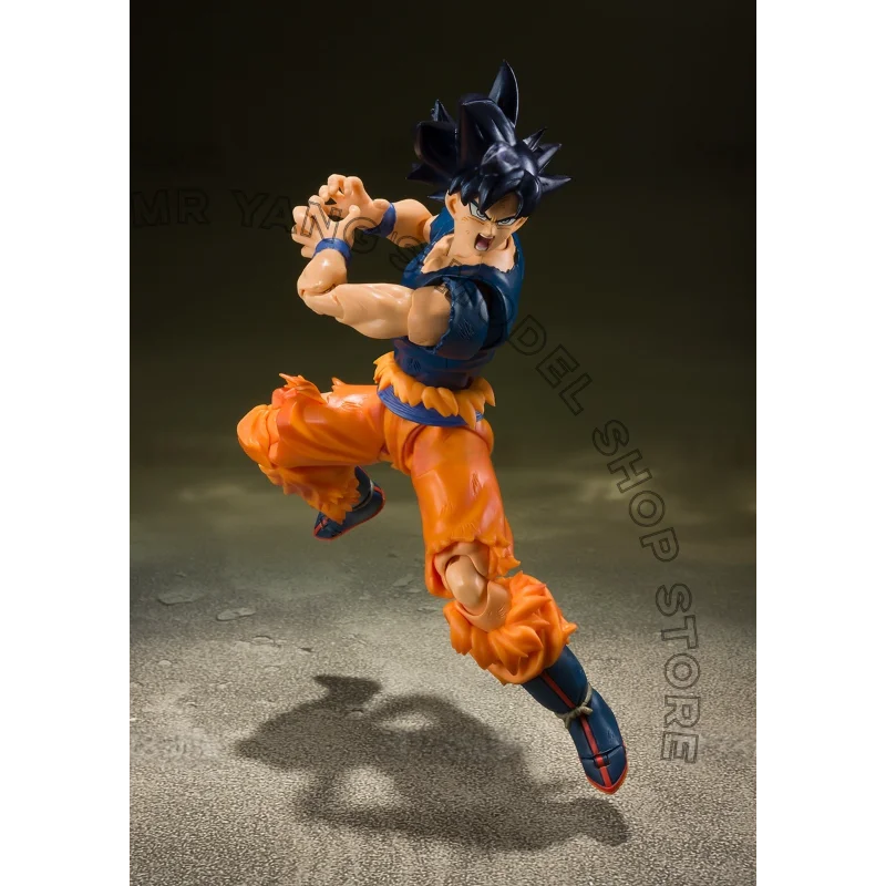 Bandai SHF Dragon Ball Super Ultra Instinct Sign Son Goku Toy Figure, Gift, Collectible, in Stock