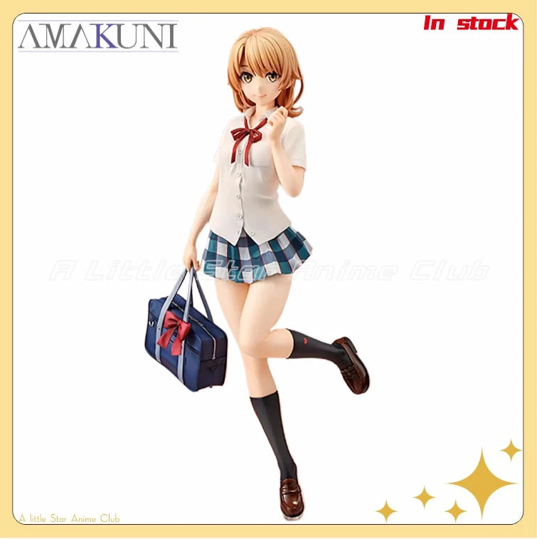 In Stock Original AMAKUNI Yahari Ore No Seishun Love Come Wa Machigatteiru Isshiki Iroha Anime Figure Model Collection Gift Toys