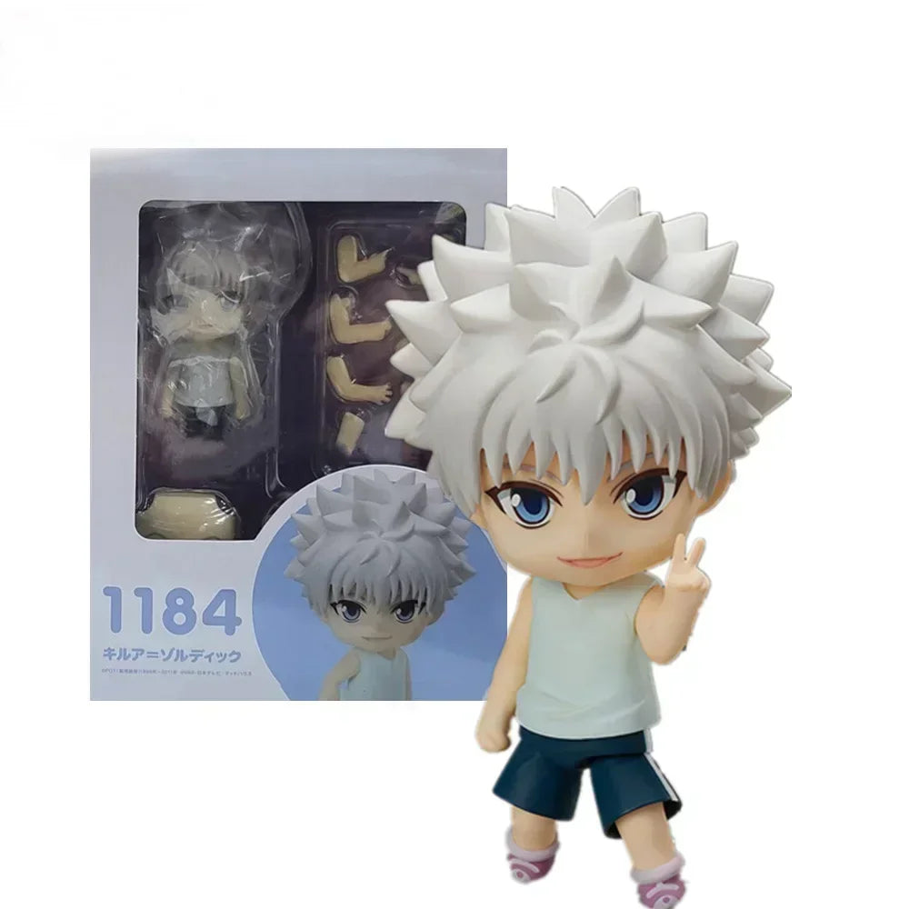 22cm Hunter x Hunter Anime Figure Killua Zoldyck Action Figure Gon Freecss/Hisoka/Alluka Zoldyck Figurine Model Doll Toys Gifts
