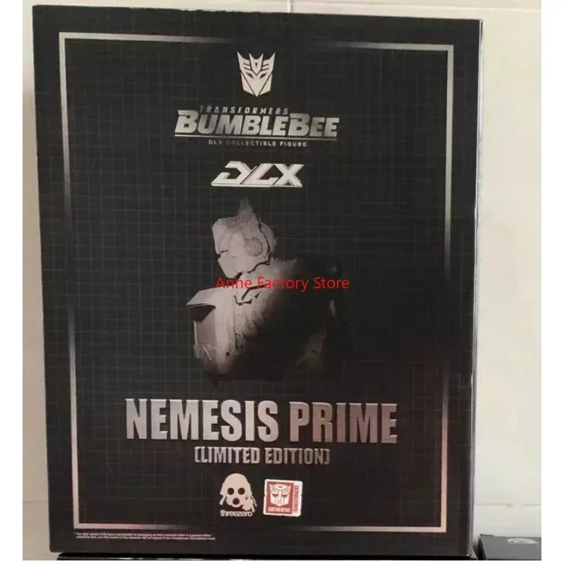 In Stock New Original Threezero 3A DLX Transformation Nemesis Prime Limited Edition 11.2inches/28.5cm  Action Figure Toy