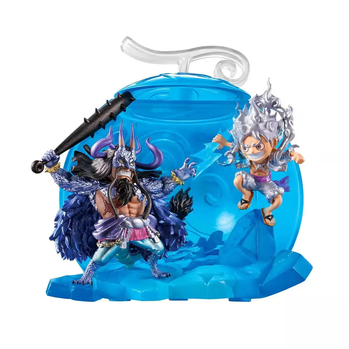 Bandai One Piece Teufelsfrucht Gashapon Monkey D.Luffy vs. Kaidou Anime-Figur Action-Sammelfigur Normale Spezialversion