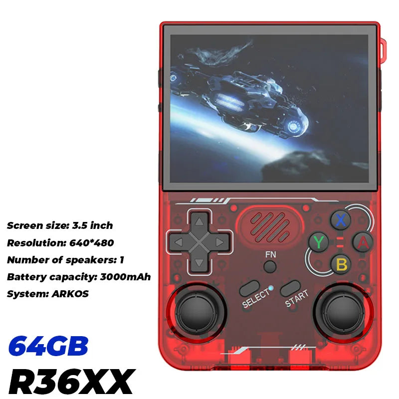 FUNKIDDY Retro Handheld Game Console R40XX pro Max Wi-Fi Compatible R36XX 20000+ Games Player Gift for Boys And Friends
