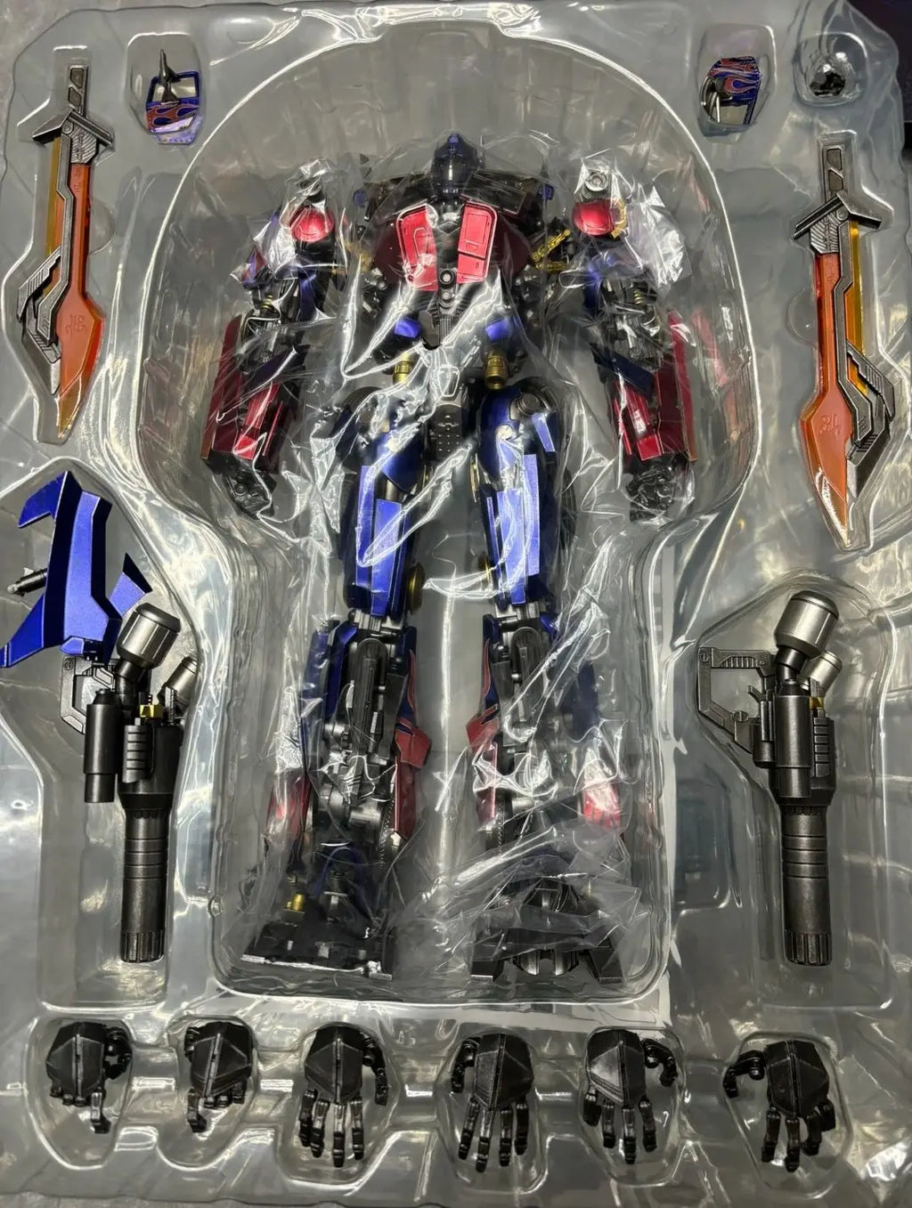 In Stock 3A Threezero DLX Transformion 2 OP Skyfire Mobile Model of Combined Alloy Skeleton Collect Gifts