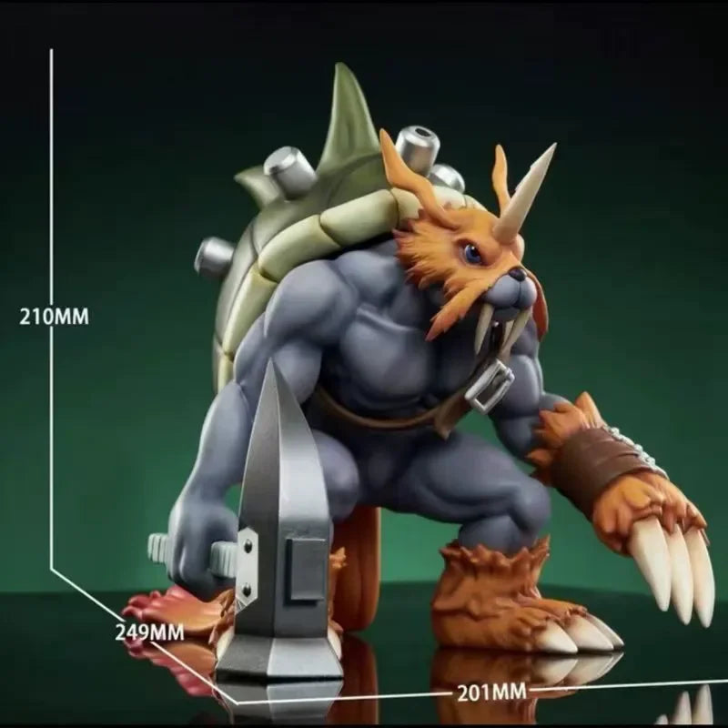 In-Stock Hot 21cm/8.27in Anime Digimon Adventure Figure Zudomon Action Figures Pvc Statue Collection Model Toys Gifts