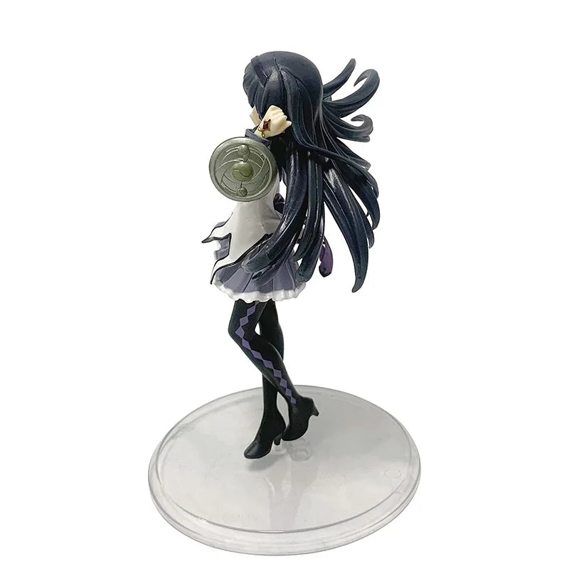 Anime Puella Magi Madoka Magica Figur 17cm Akemi Homura Action Figural Pvc Modell Kawaii Dekoration Puppe Kinder Spielzeug Weihnachtsgeschenk