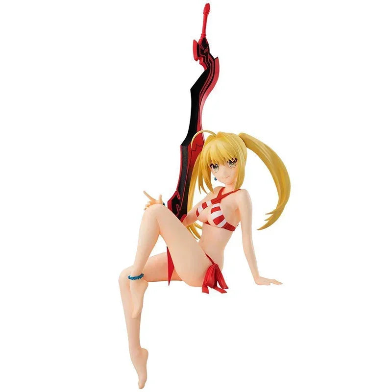 25cm Fate/Grand Order Sexy Anime Figure Altria Pendragon Action Figure Saber Alter Figure Adult Collectible Model Doll Toys Gift