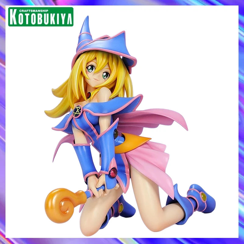 Original in Stock KOTOBUKIYA ARTFX J Duel Monsters Dark Magician Girl 1/7 Figures Model Toys Gifts Collection Ornaments