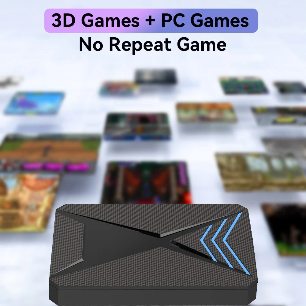 Launchbox 2T Portable Game Hard Drive With 4000+ 3D&PC Games Emulator Gaming HDD For PS4/PS3/PS2/Switch/PS1/WII/WIIU For Win PC