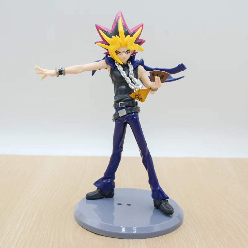 27cm Raa no Yokushinryuu Anime Figure Yu-Gi-Oh! Duel Monsters Yami Yugi Action Figure Dark Magician Girl Figurine Model Doll Toy