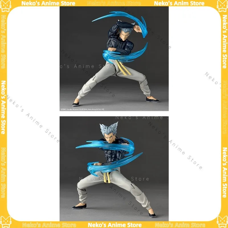 【Pre-Order】Revoltech Yamaguchi One-Punch Man Garou Kaiyodo Action Figure Anime Model Trendy Toys Desktop Doll Collectibles Gift