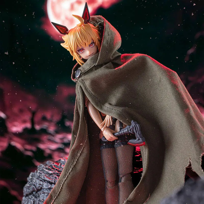 In Stock NUKEMATRIX Original Box CF06 MAD WOLF VER.DARKNESS Anime Action Figure Model Toy Gift for Kid Foam Box Packaging