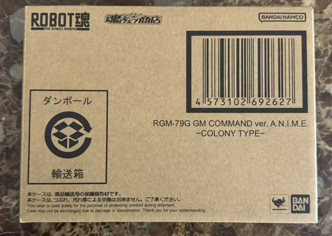 Bandai Original Anime Figure THE ROBOT SPIRITS RGM-79G Action Figure Toys for Kids Gift Collectible Model Ornaments