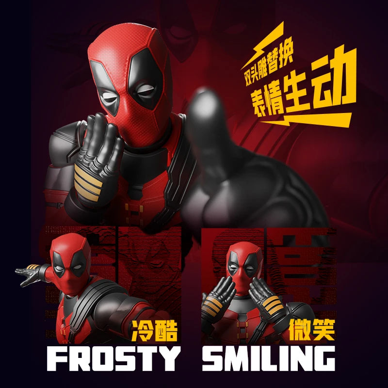 Blokees Deadpool 3 Wolverine Action Figures Movie Version Deadpool & Friend Series Collections Figures Adult Gift