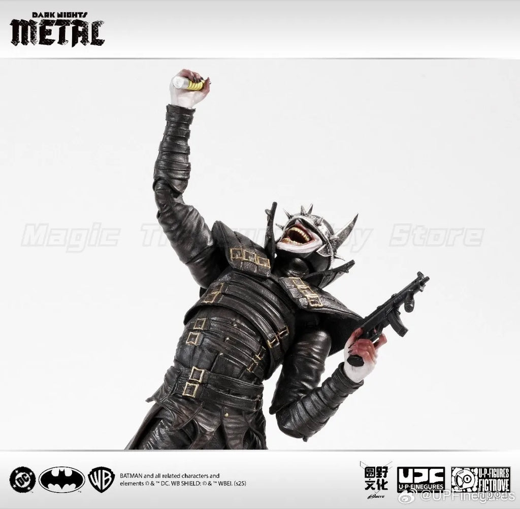 【In Stock】U-P-Finegures ‌Dark Nights: Metal‌ The Batman Who Laughs 1/12 Action Figure Model Toy