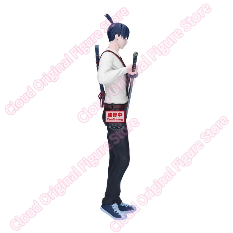 In Stock 100% Original BANDAI VIBRATION STARS Chainsaw Man – The Movie：Reze Arc Hayakawa Aki Anime Figures Toy Decoration