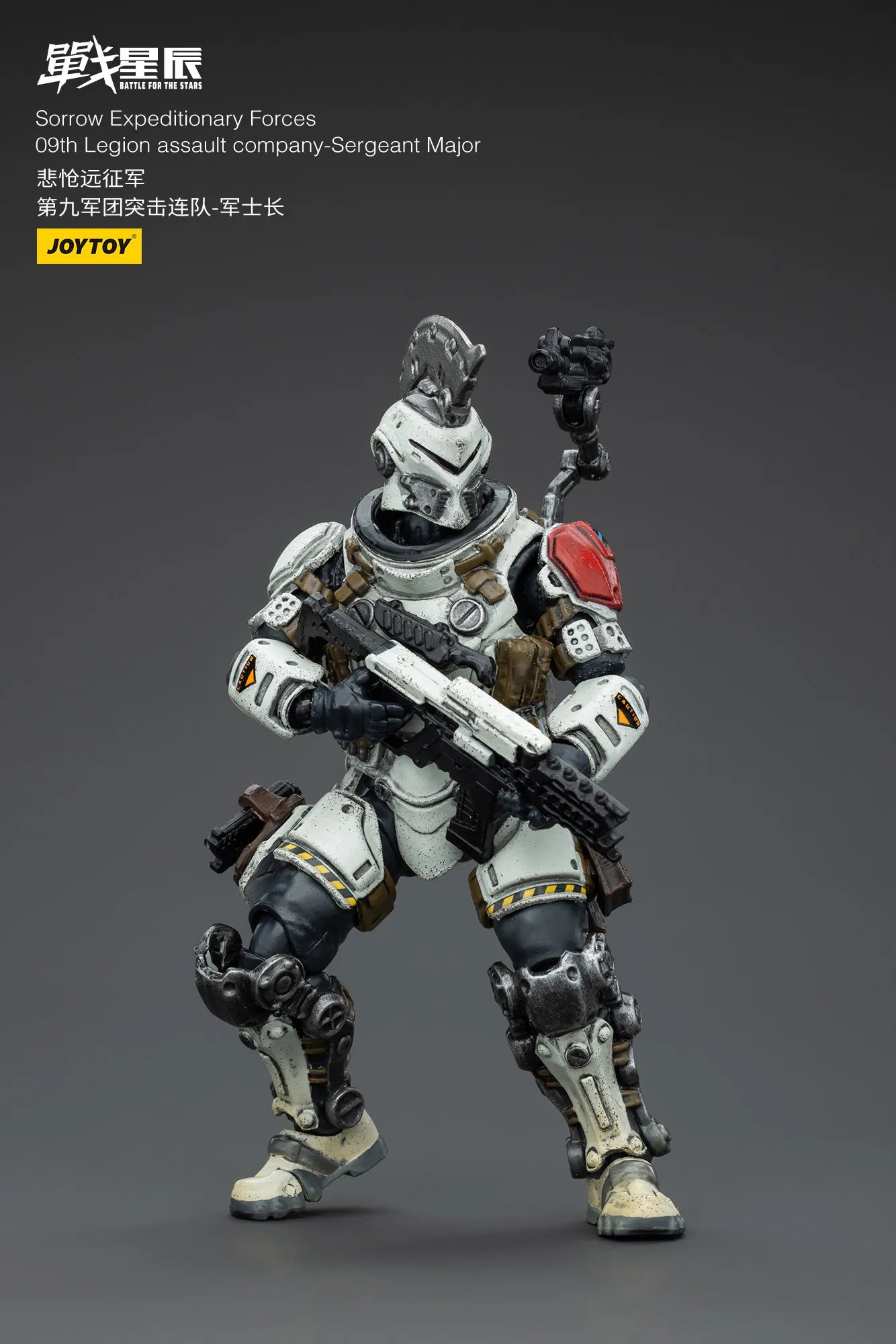 JOYTOY Battle For the Stars Sorrow Expeditionary Forces 09th Legion Assault Company-Sergeant Major Action Figure Doll Model