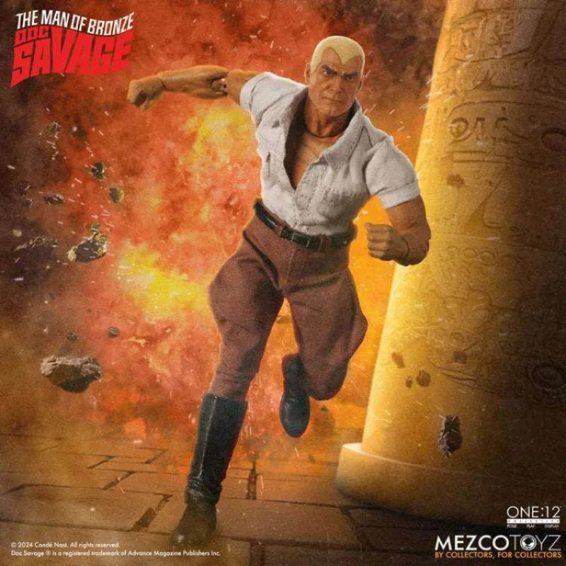 Mezco Toyz Original 1\12 Movable Model Series Dr. Savage, Dr. Savage Anime Action Figure Model Toys Movable Model Gifts Fo Boys