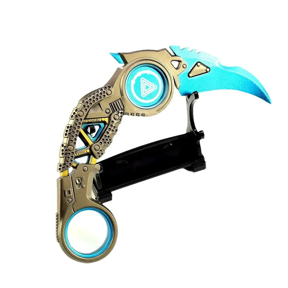 15cm Apex Heirloom The Claw of A Raptor Karambit Melee Knife Toy Sword Figure Combat Knife Gifts for Friends Game Peripheral