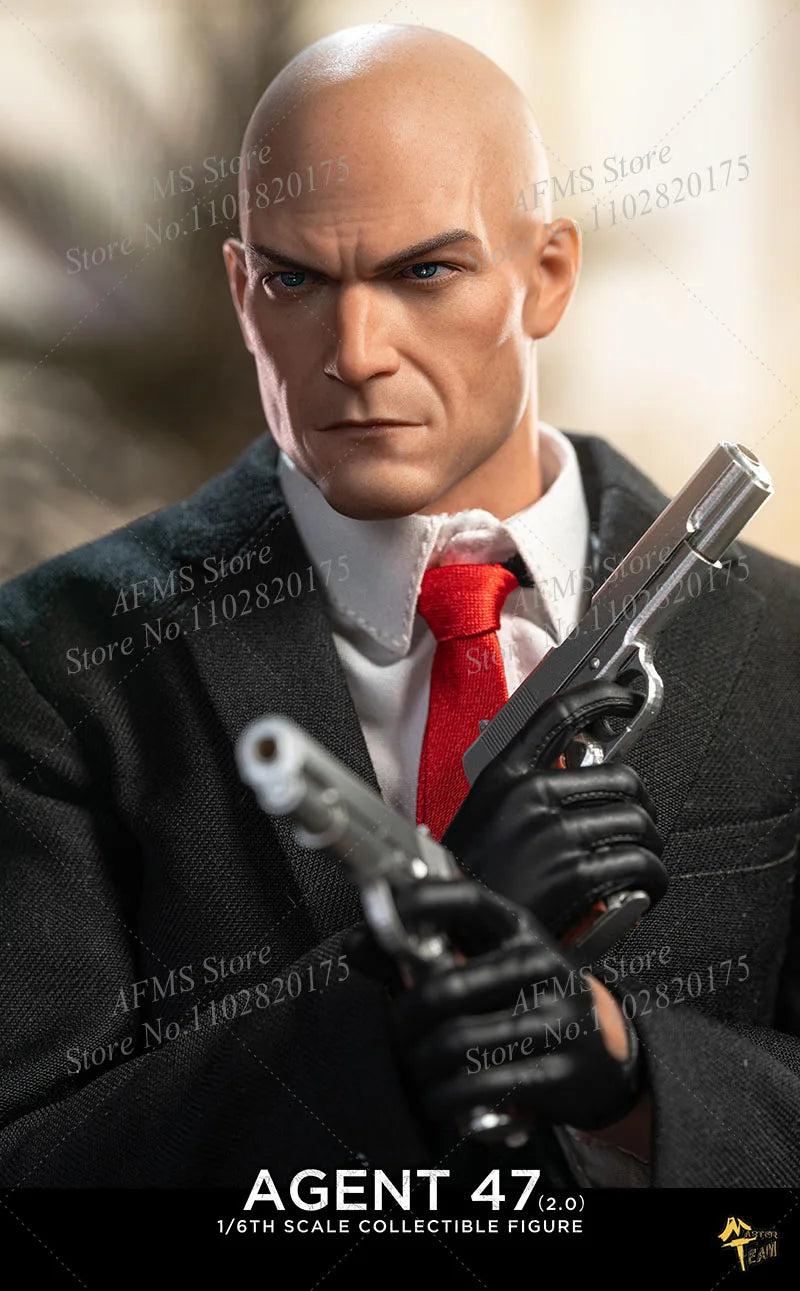 Master Team MTTOYS020 1/6 Scale Collectible Figure Hitman 47 Timothy Olyphant Full Set 12Inch Men Soldier Action Figure Model