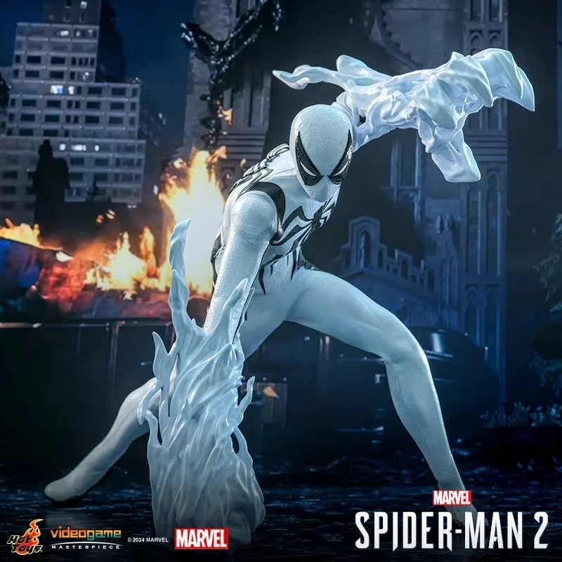 Brand New 1/6 Scale Hot Toys Vgm69 Spider-Man 2 Anti-Venom Suit Action Figure Desktop Pvc Display Ornament Collectible Toy Gift
