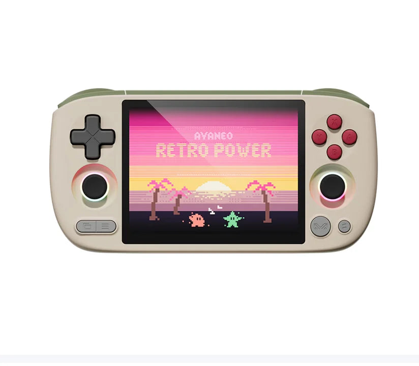 AYANEO 64G Hall Joystick Retro Pocket Consoles AIR Mini 4.2-inch Screen Retro Android Handheld Gaming Consoles MTK Helio G90T