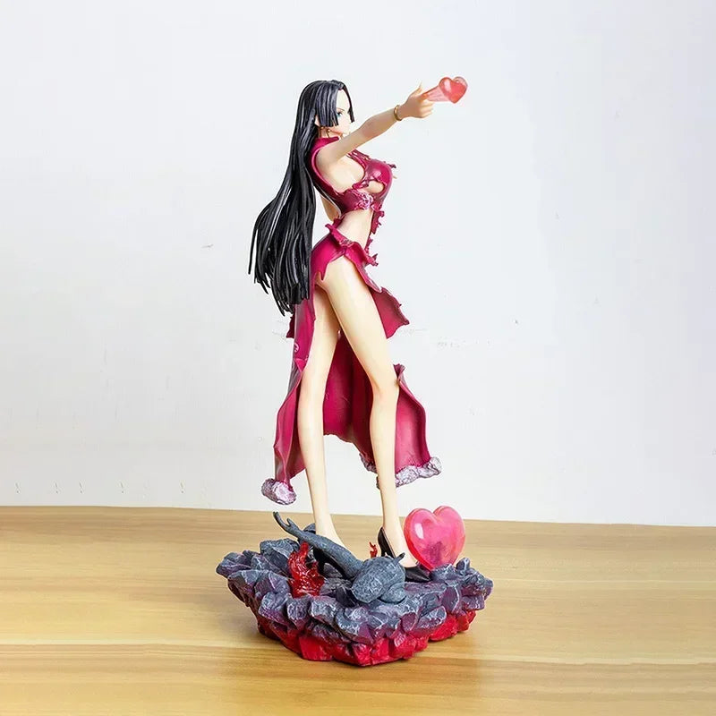 30cm ONE PIECE Anime Figure Boa Hancock Statue Collection Action Figurine PvcModel Doll Collection Statue for Children Gift Toys