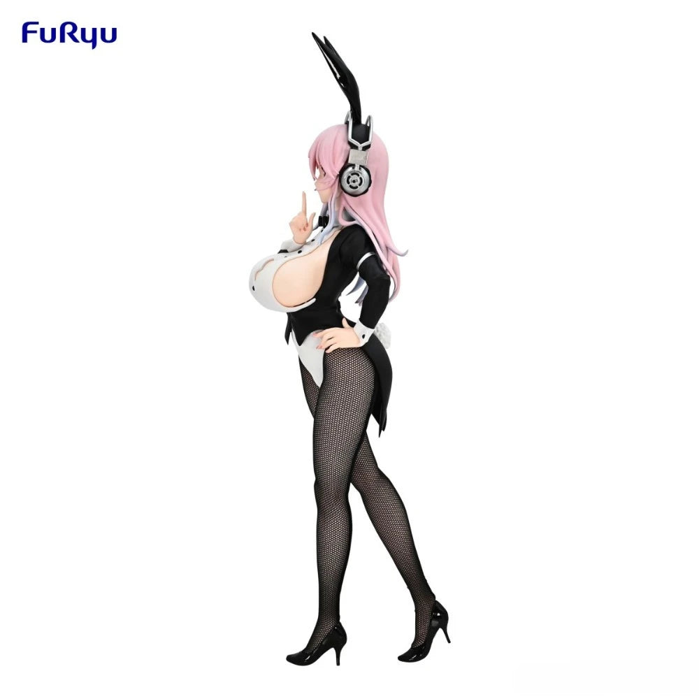 In Stock FuRyu Original Genuine Super Sonico Trio-Try-iT Figure Newly Drawn Costume Tsubame Ver 30cm Model Toys Sexy Figure Gift